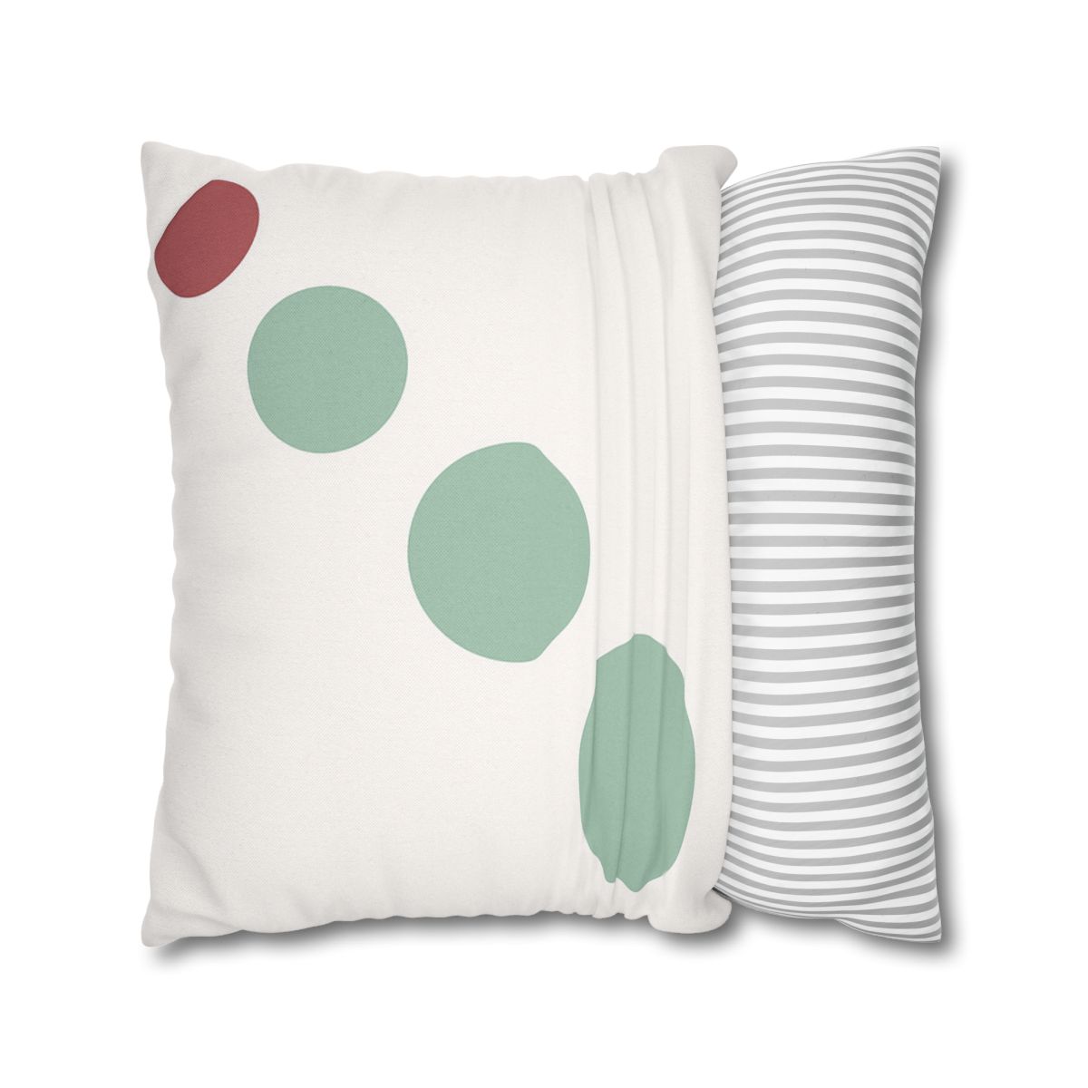 Diagonal Path Of Four Circles trendy patterned pillow cases