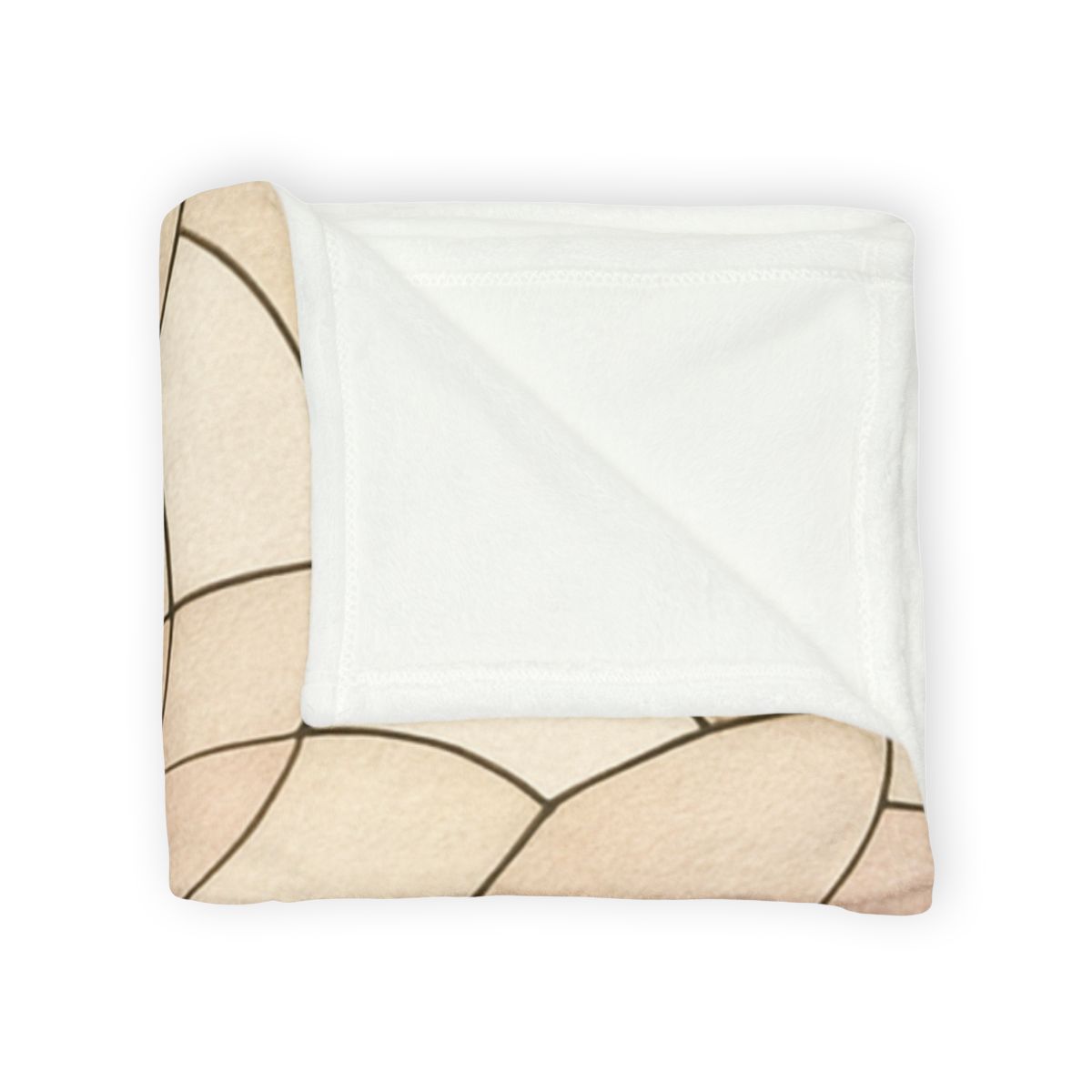 Petal Prism Lattice soft fleece blankets