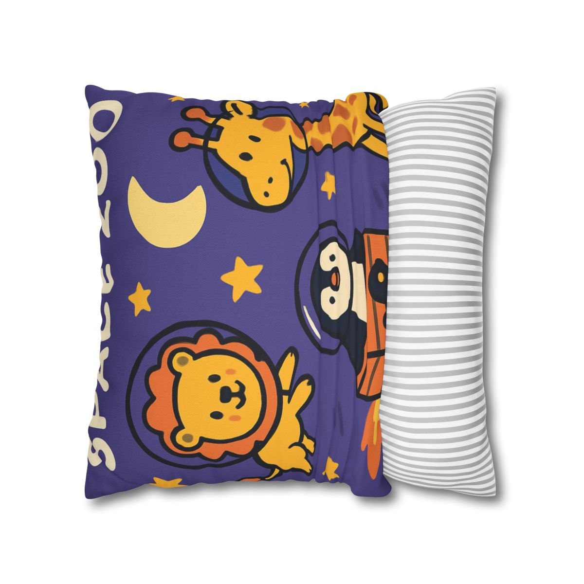 Starry Space Zoo custom pillow cases