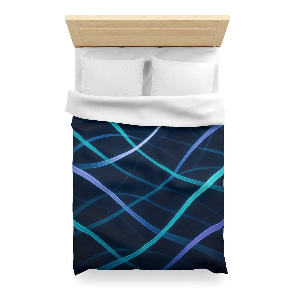Gravitational Ribbon Lattice custom duvets