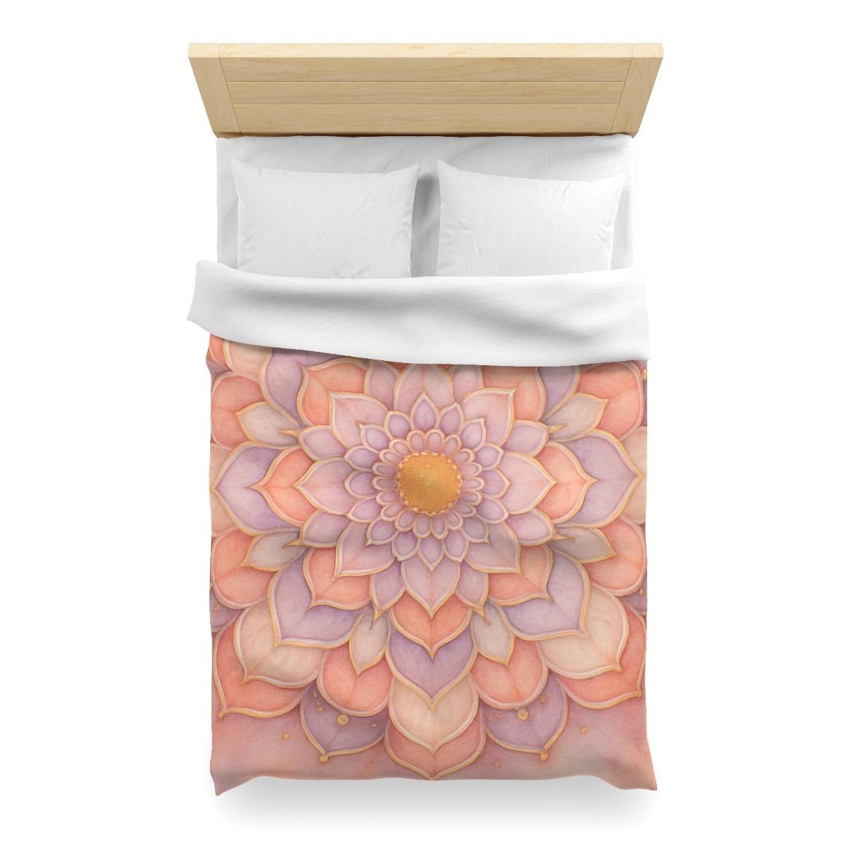 Petal Prism Mandala custom duvets
