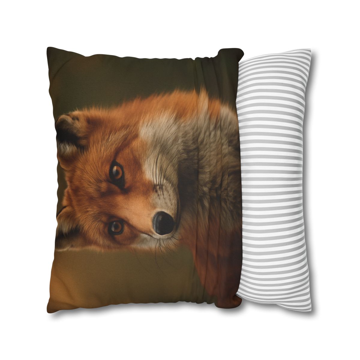 Crimson Whisper Red Fox unique gift pillow cases