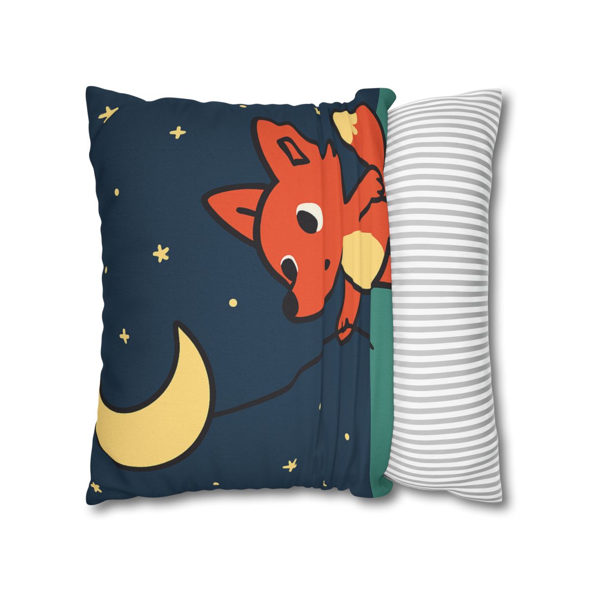 Stargazing Fox And Moon Kite unique gift pillow cases