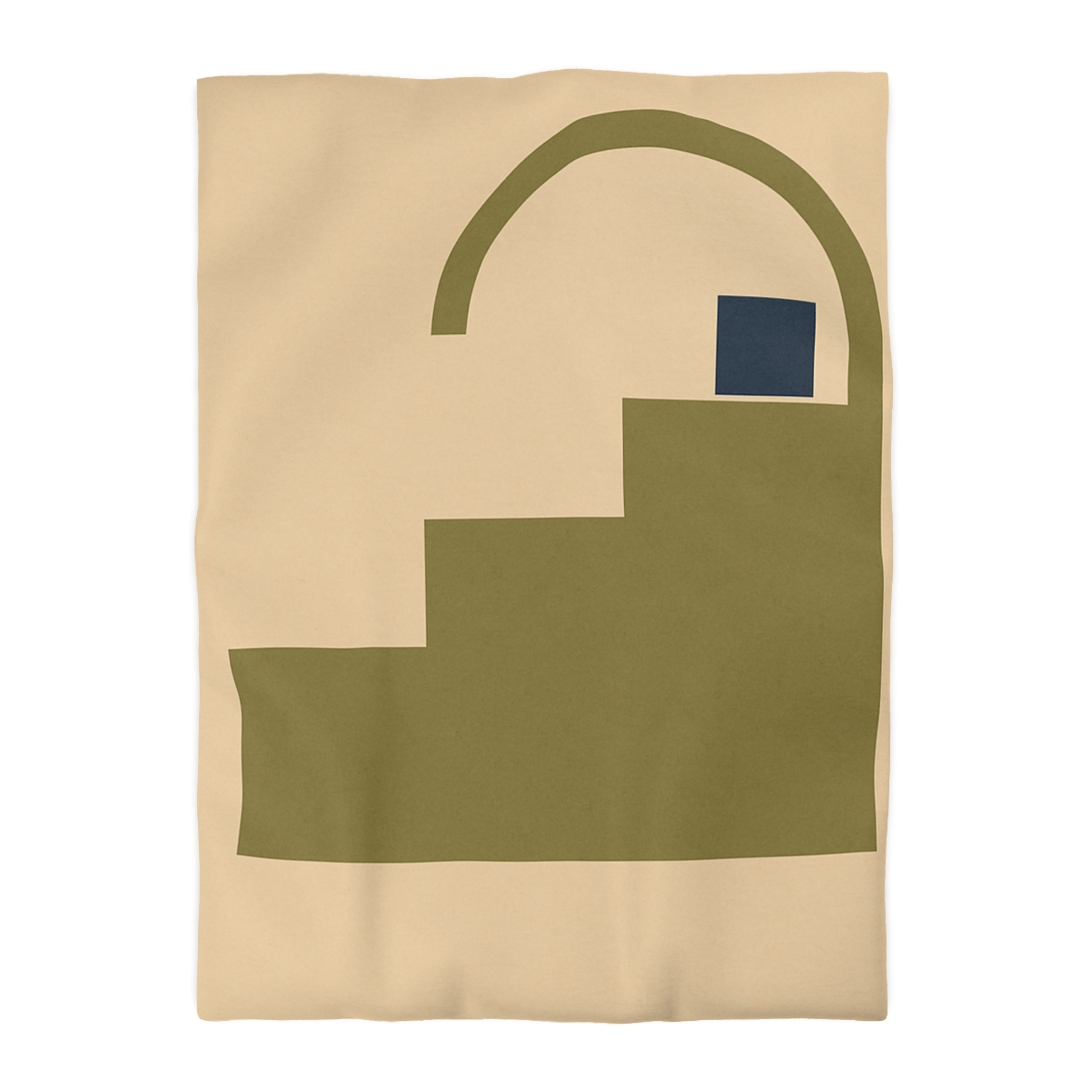 Stepped Arc Composition unique patterned duvets