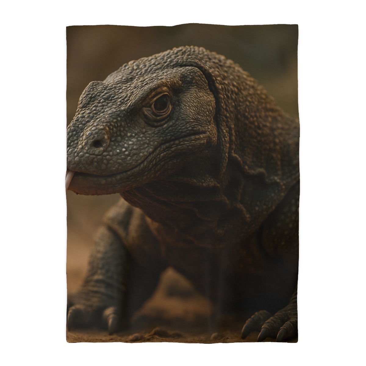 Ancient Sentinel Komodo Dragon warm winter duvets