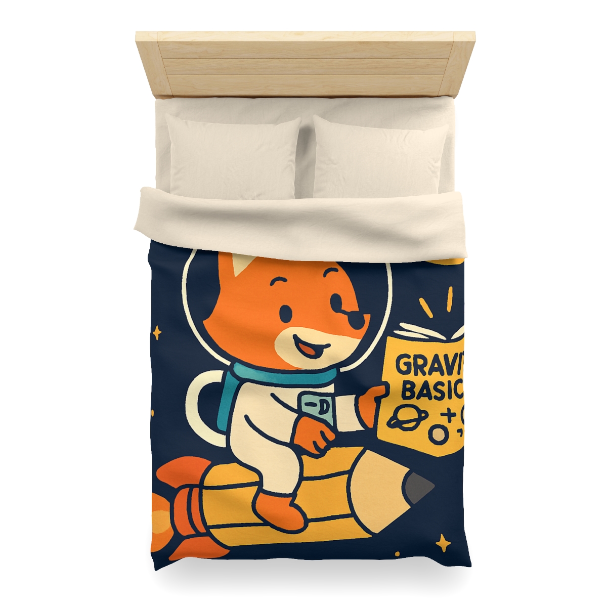 Comet Library Delivery Fox custom duvets