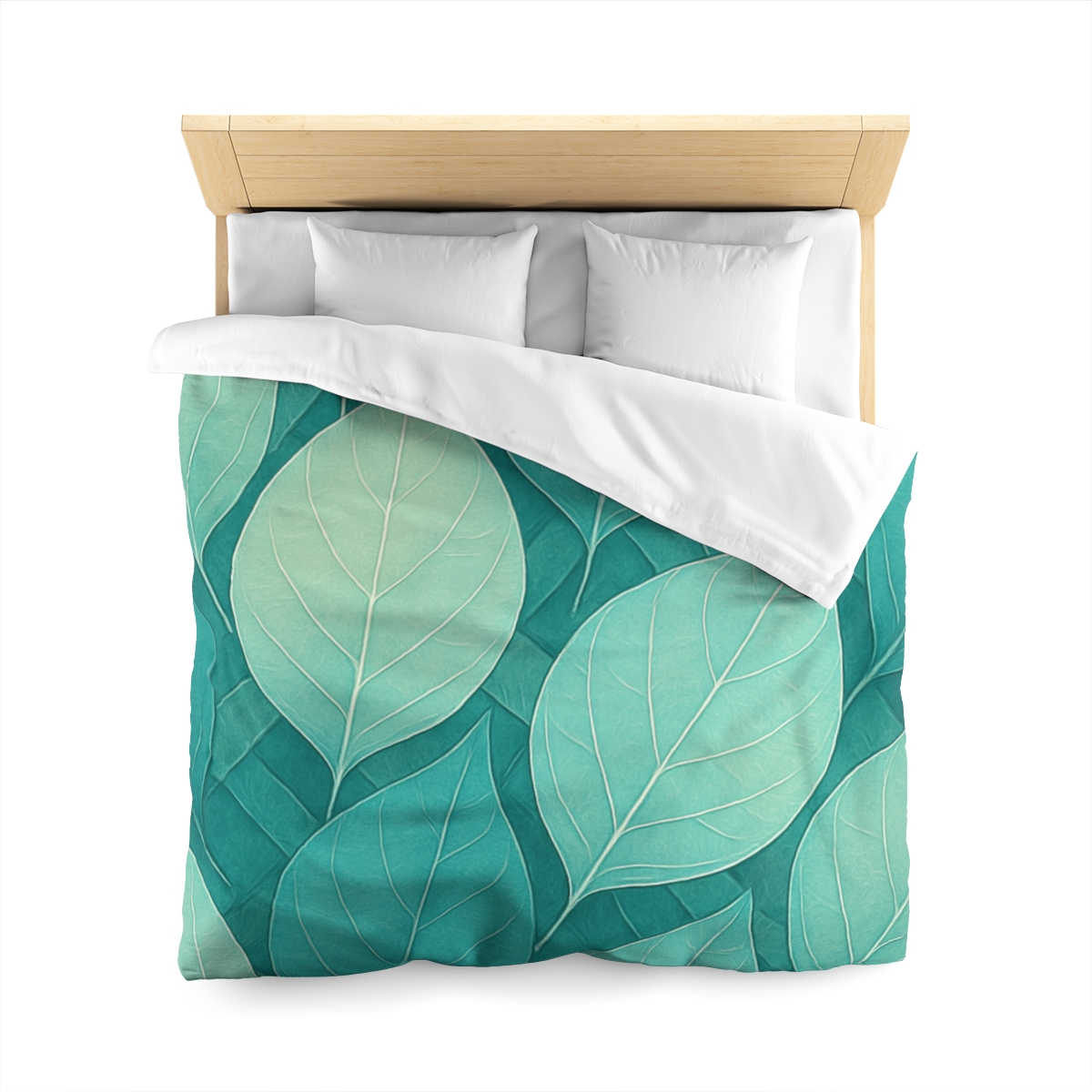 Leaf Vein Prism Weave soft comforter duvets