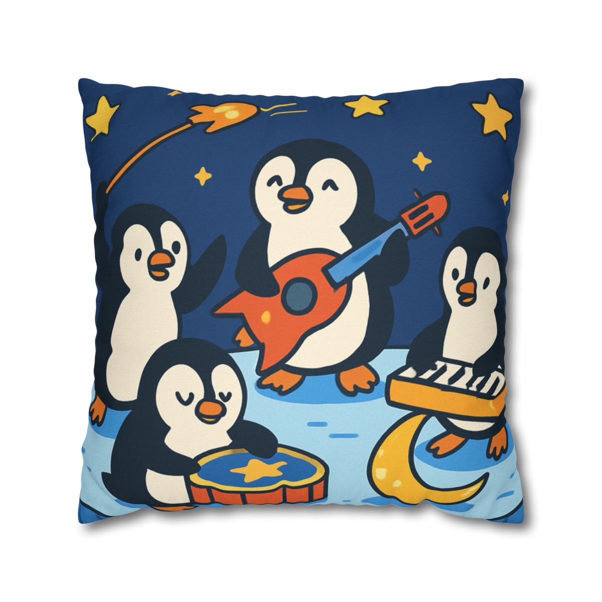Starlight Symphony Penguin Band unique gift pillow cases