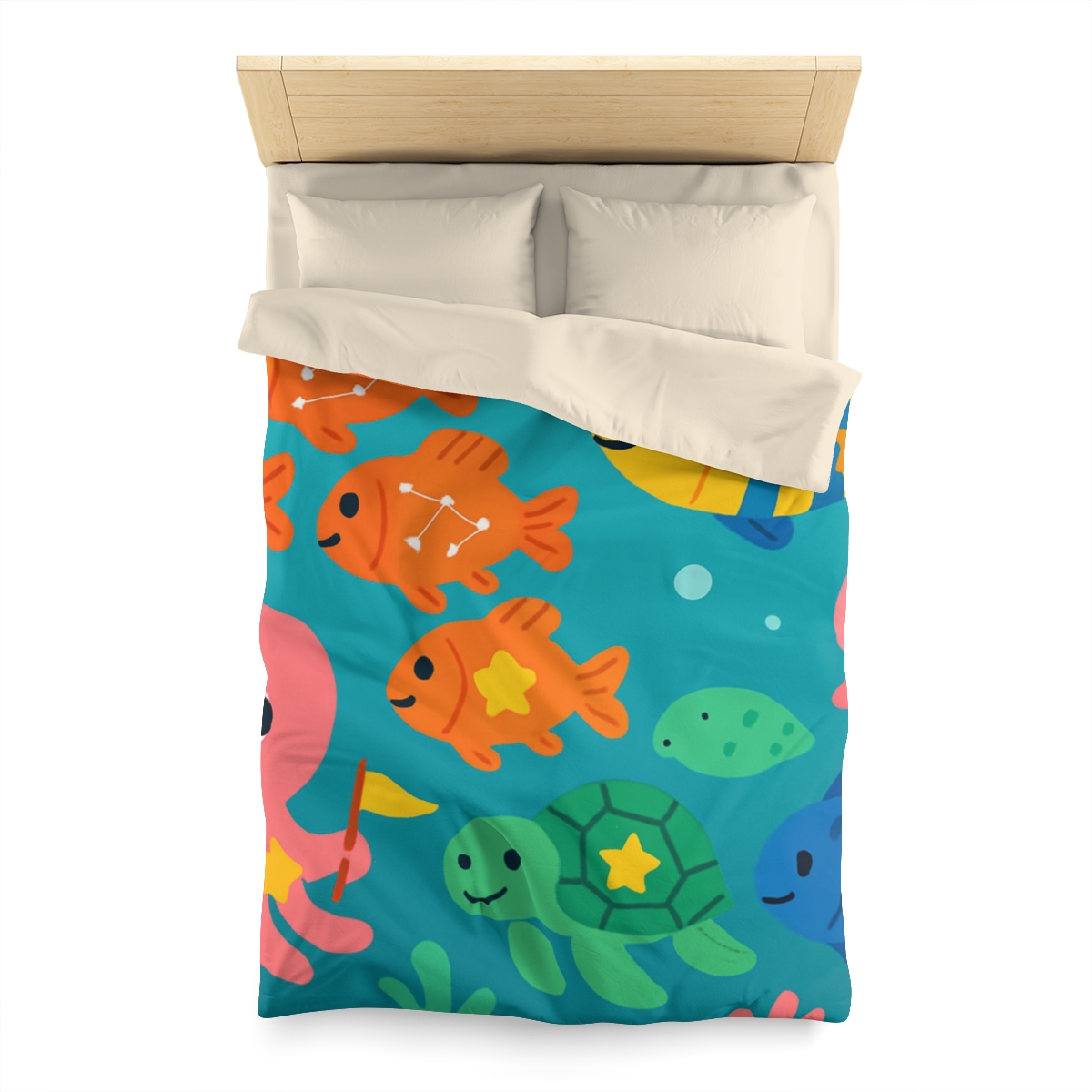 Underwater Galaxy Parade warm winter duvets
