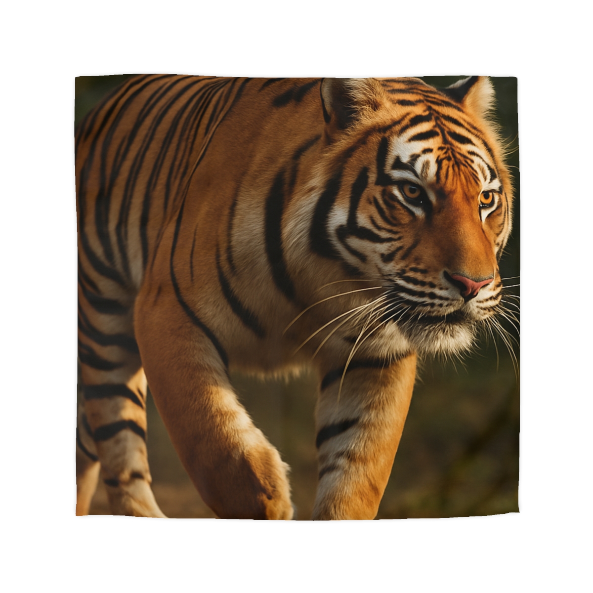 Forest Stalker Bengal Tiger custom duvets