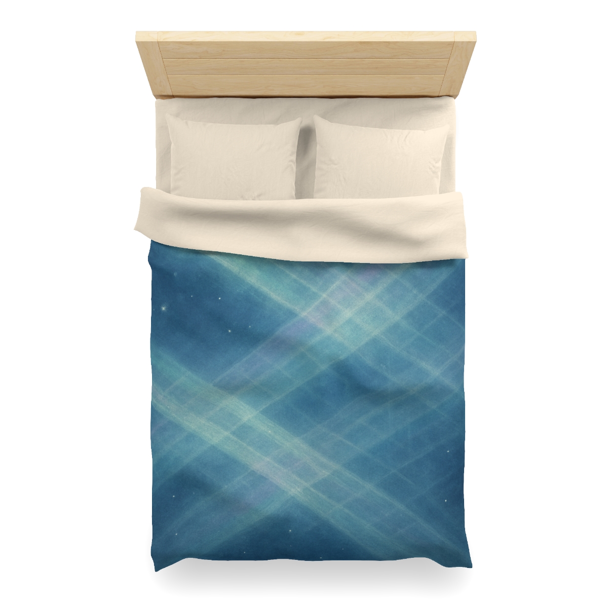 Aurora Lattice Drift soft comforter duvets