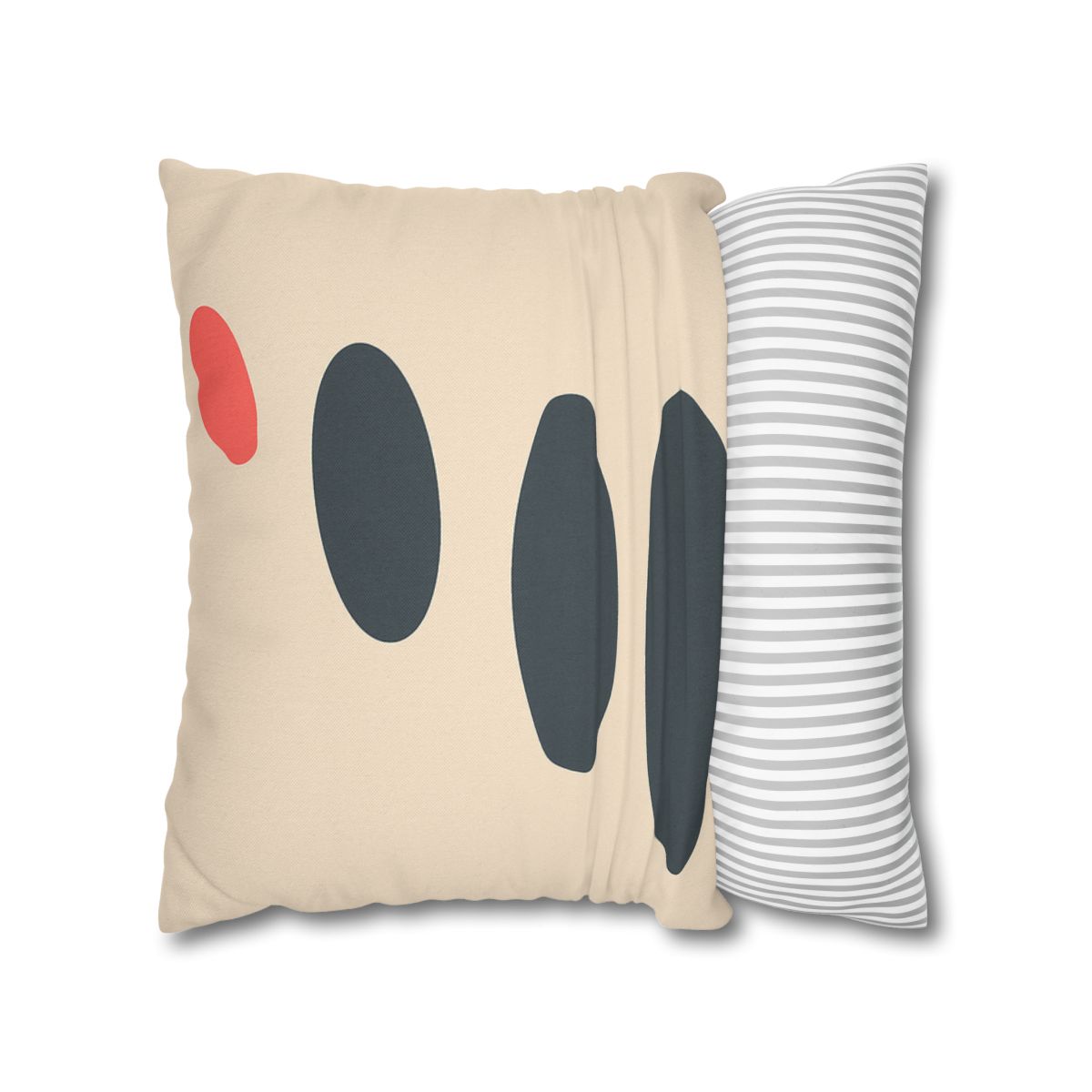 Staggered Ovals With Pause comfortable bedding pillow covers