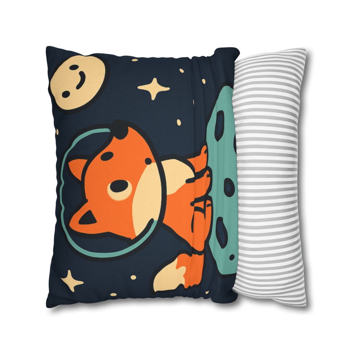 Starlight Explorer Fox unique gift pillow cases