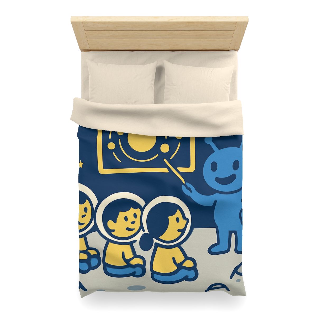 Celestial Classroom On The Moon duvets for gifts