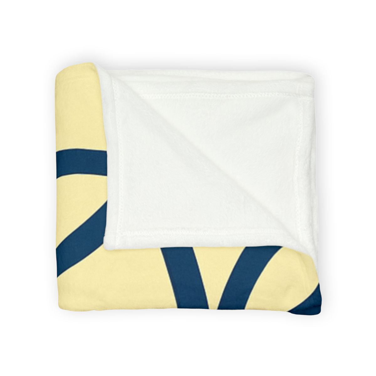 Tendril Ribbon Network designer printed blankets