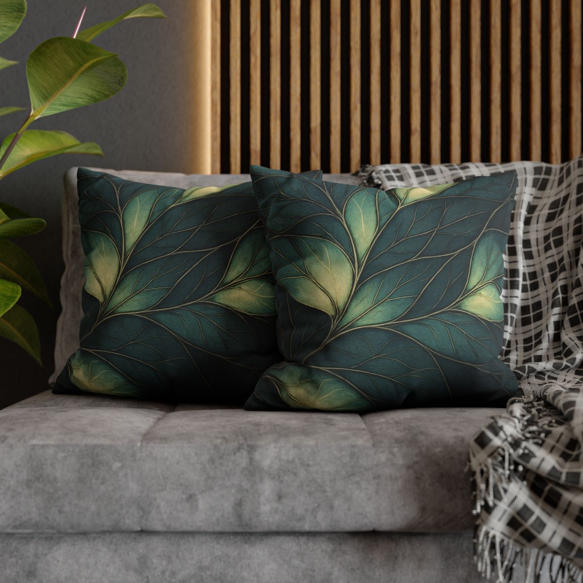 Vein Lattice Aurora Bloom custom pillow cases