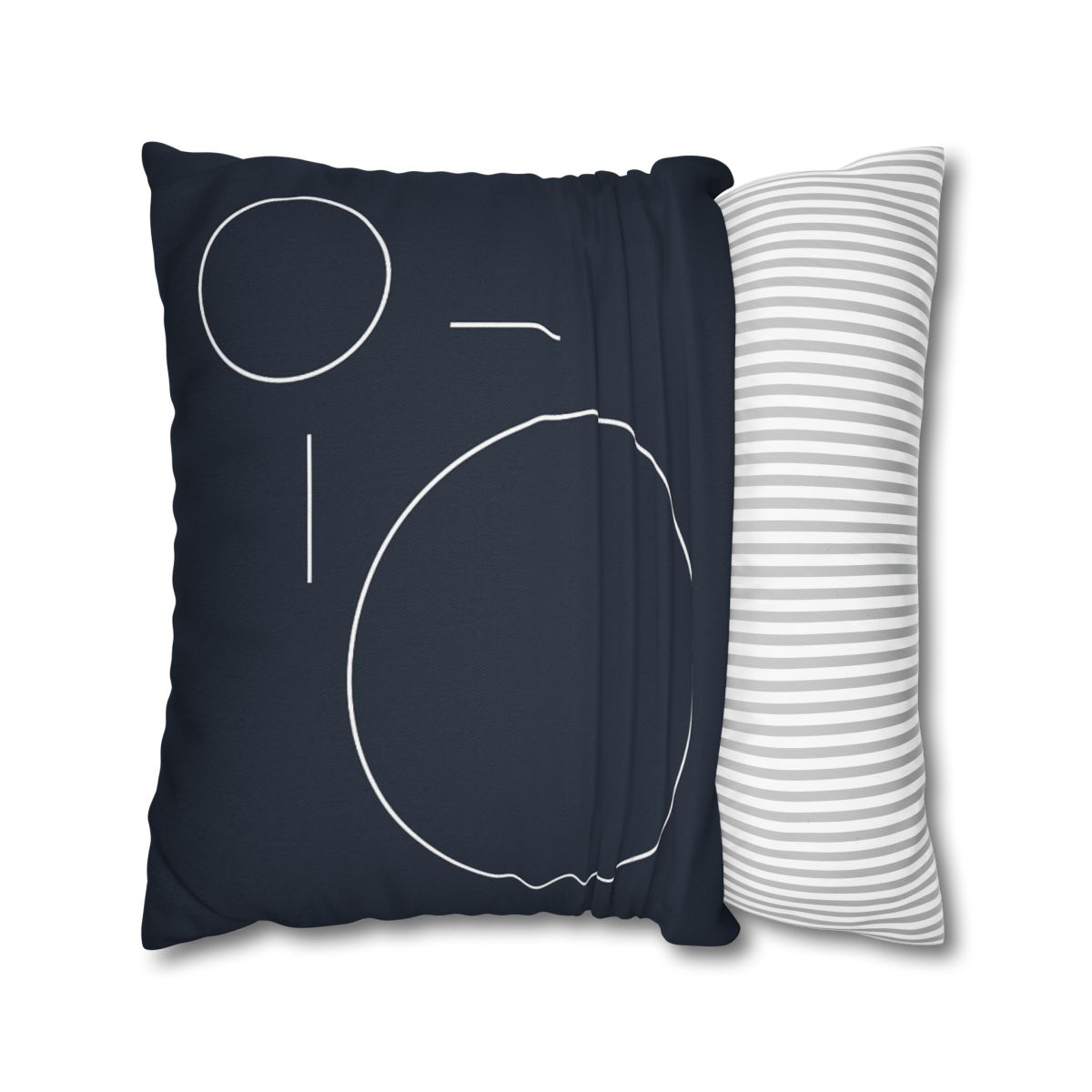 Offset Ring And Bar Constellation soft cotton pillow cases