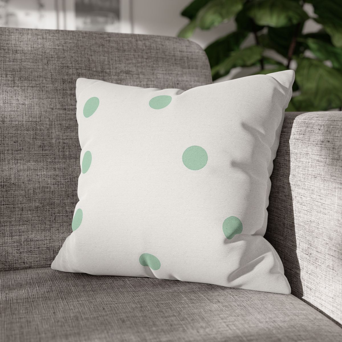 Asymmetric Dot Grid trendy patterned pillow cases