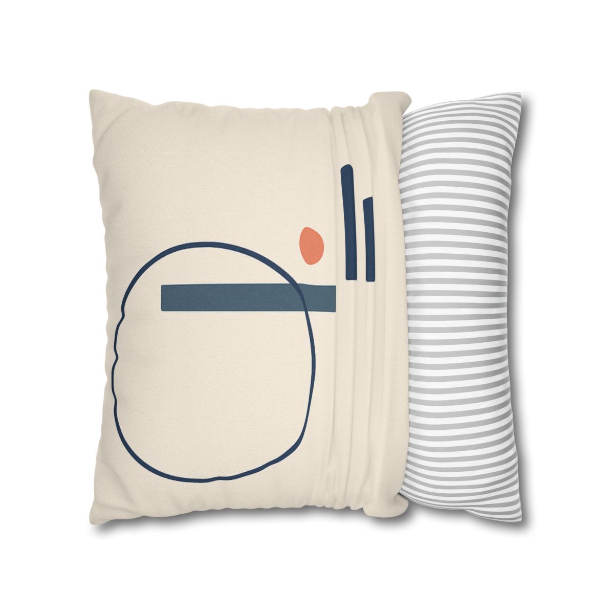 Quiet Orbit With Split Bars soft cotton pillow cases