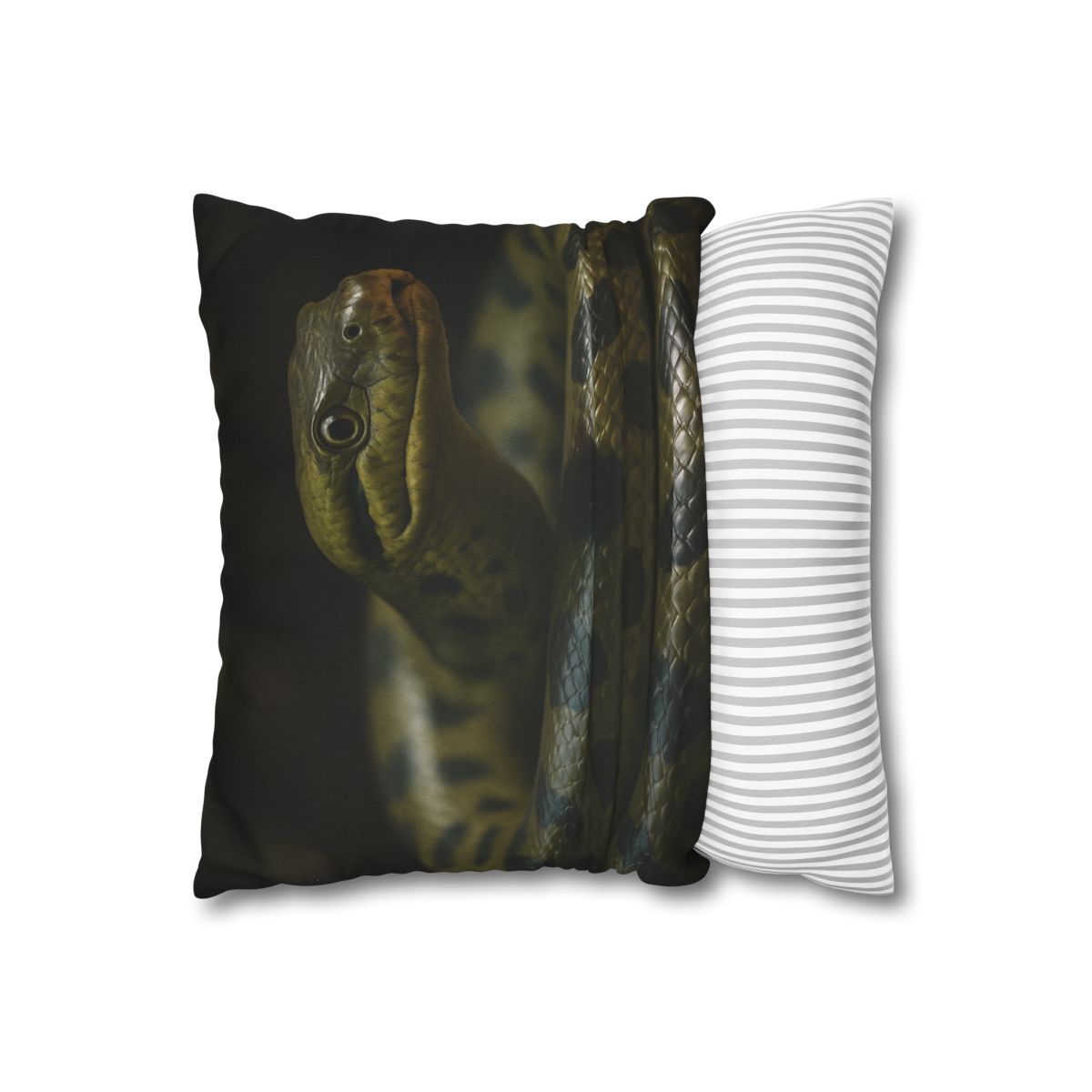 Silent Coil Green Anaconda custom pillow cases