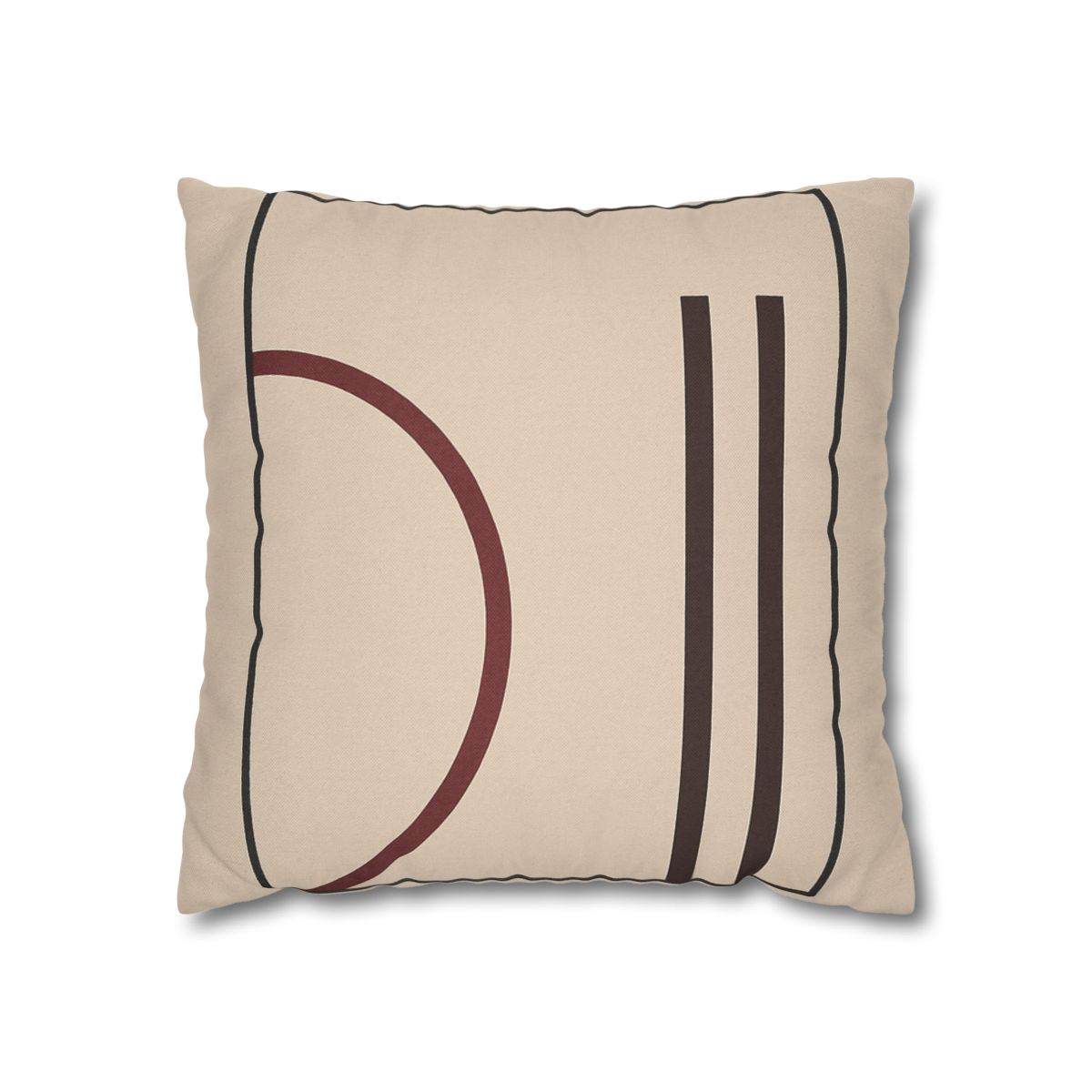 Framed Arc And Twin Columns soft cotton pillow cases