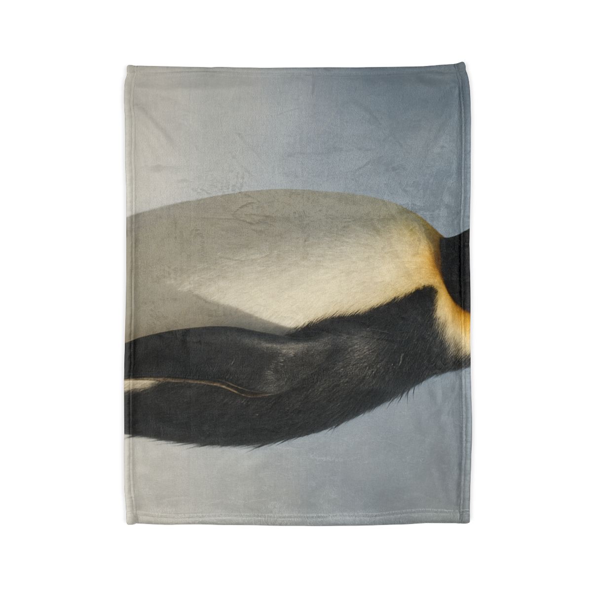 Glacier Gleam Emperor Penguin decorative home blankets