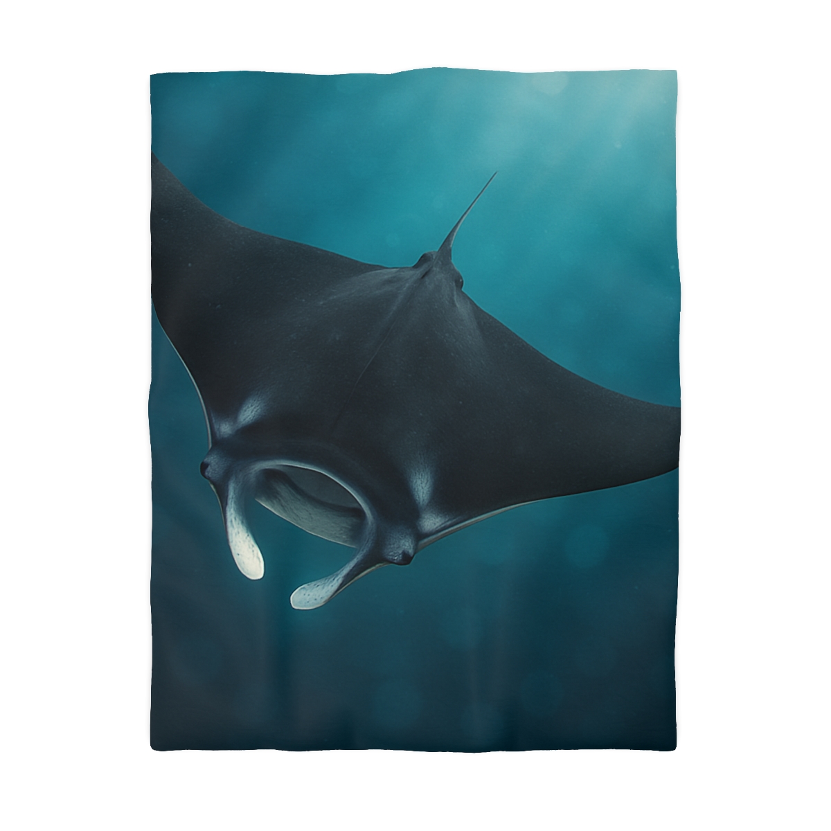 Cosmic Glide Manta Ray unique patterned duvets