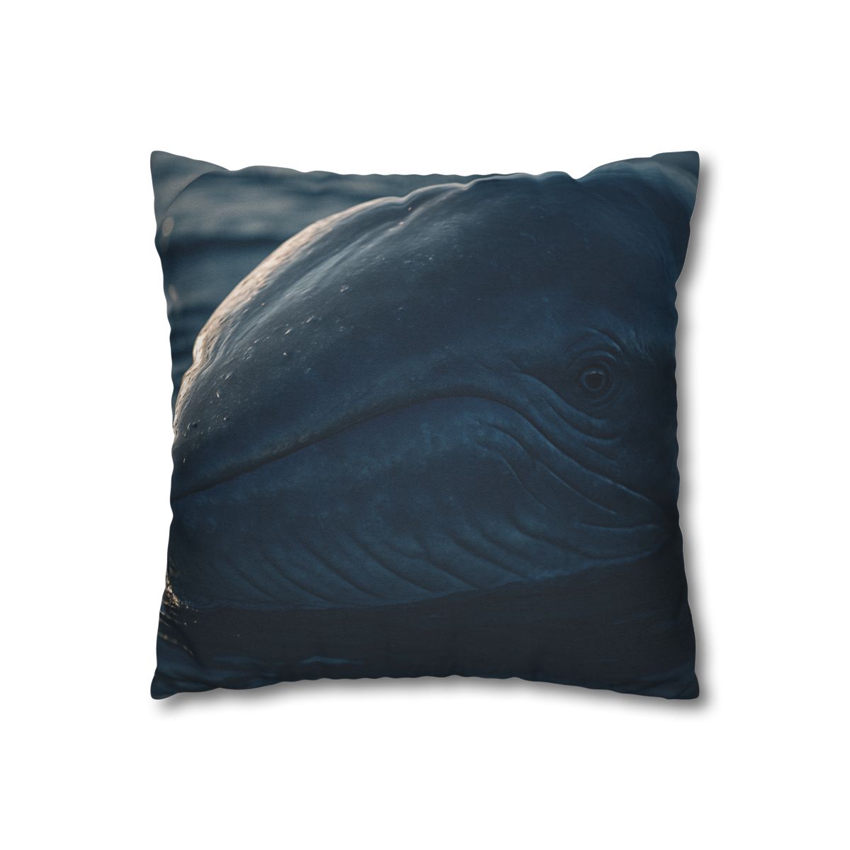 Ocean Song Blue Whale custom pillow cases