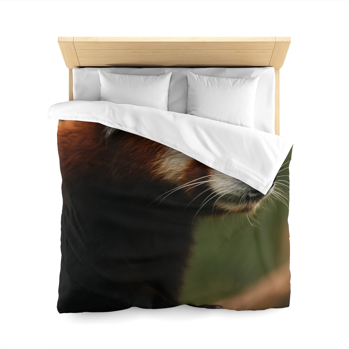 Bamboo Climber Red Panda custom duvets