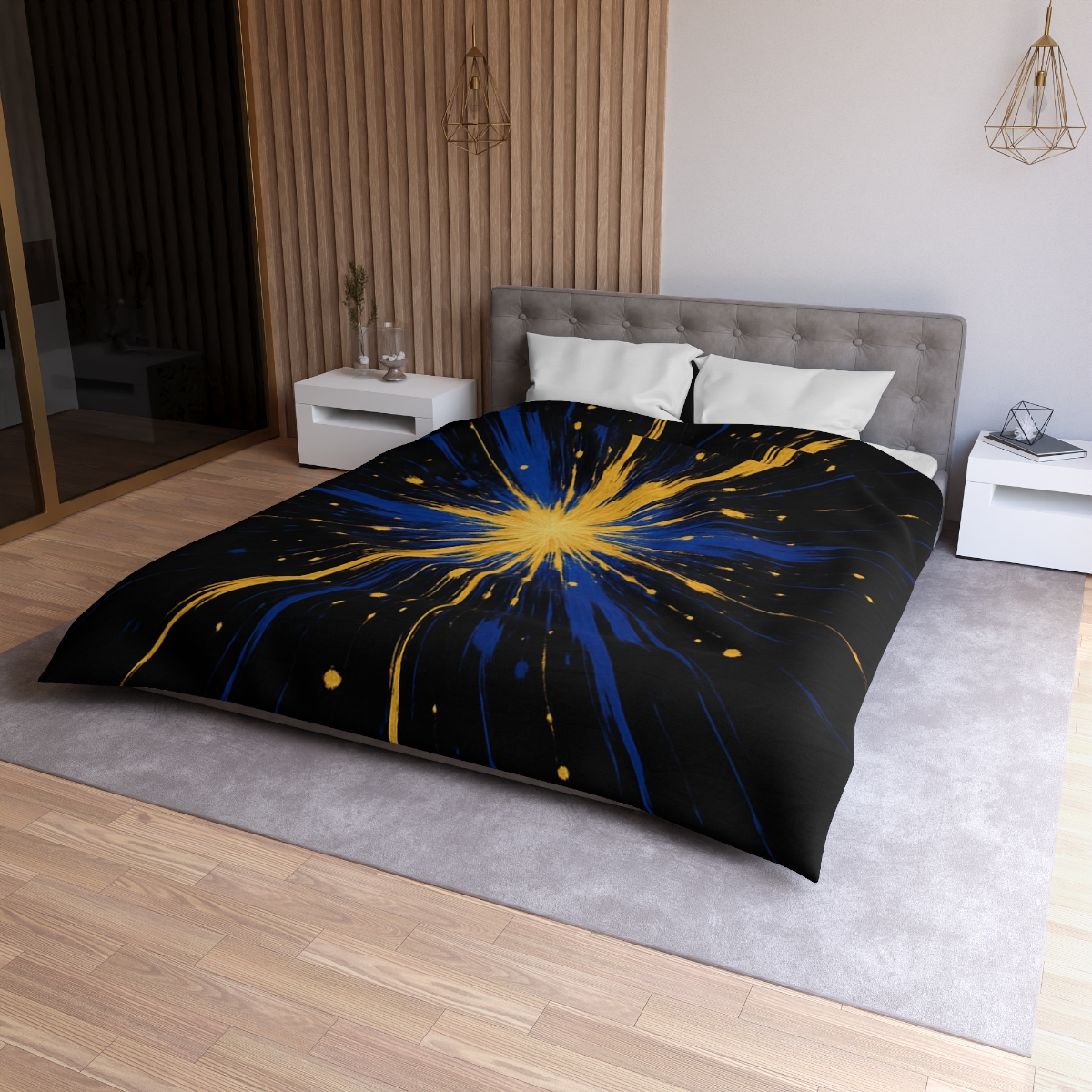 Starburst Orchard custom duvets