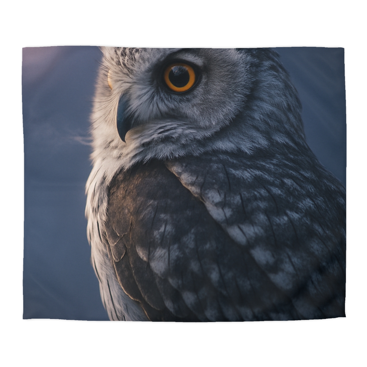 Twilight Watcher Snowy Owl duvets for gifts