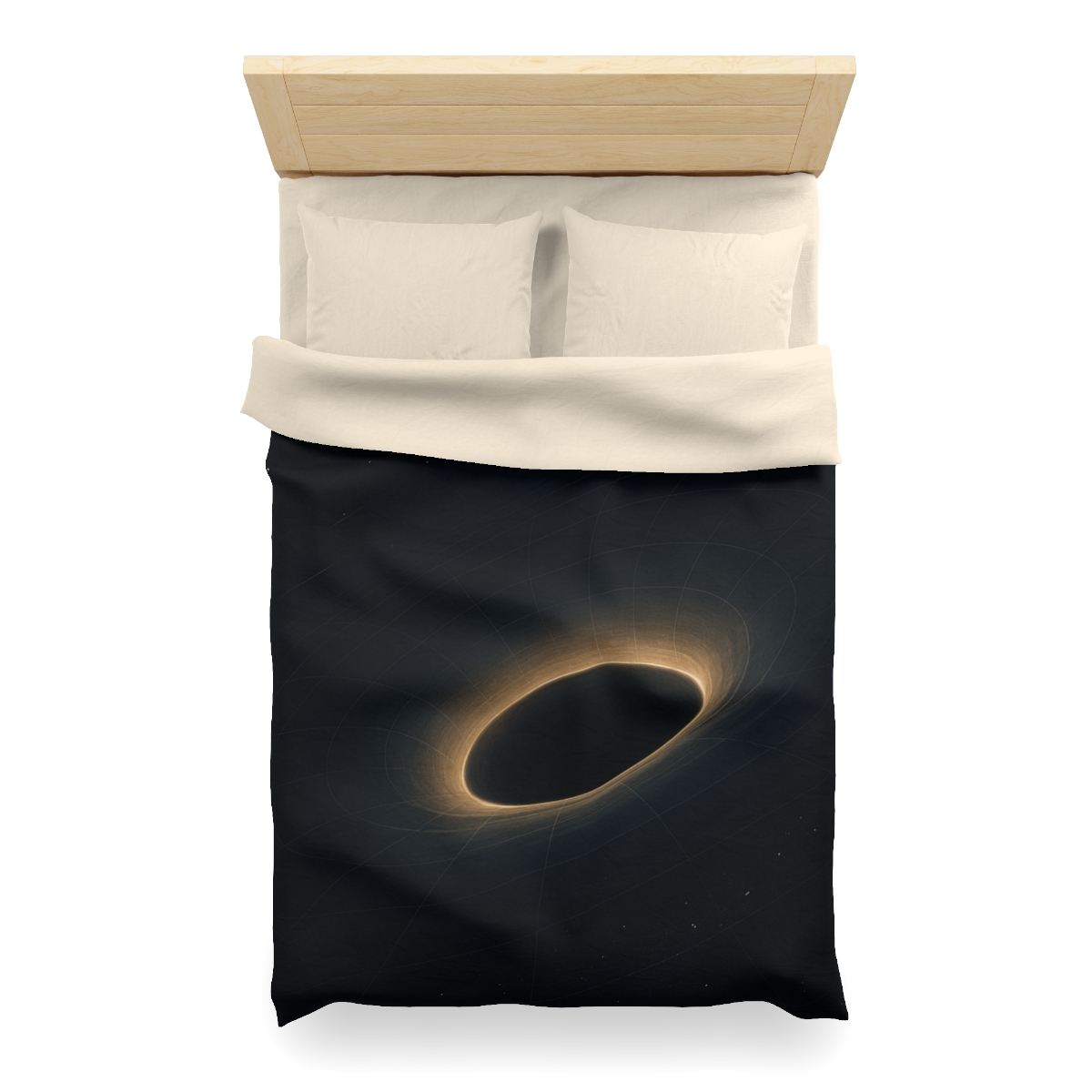 Gravity Well Vortex personalized bedding duvets