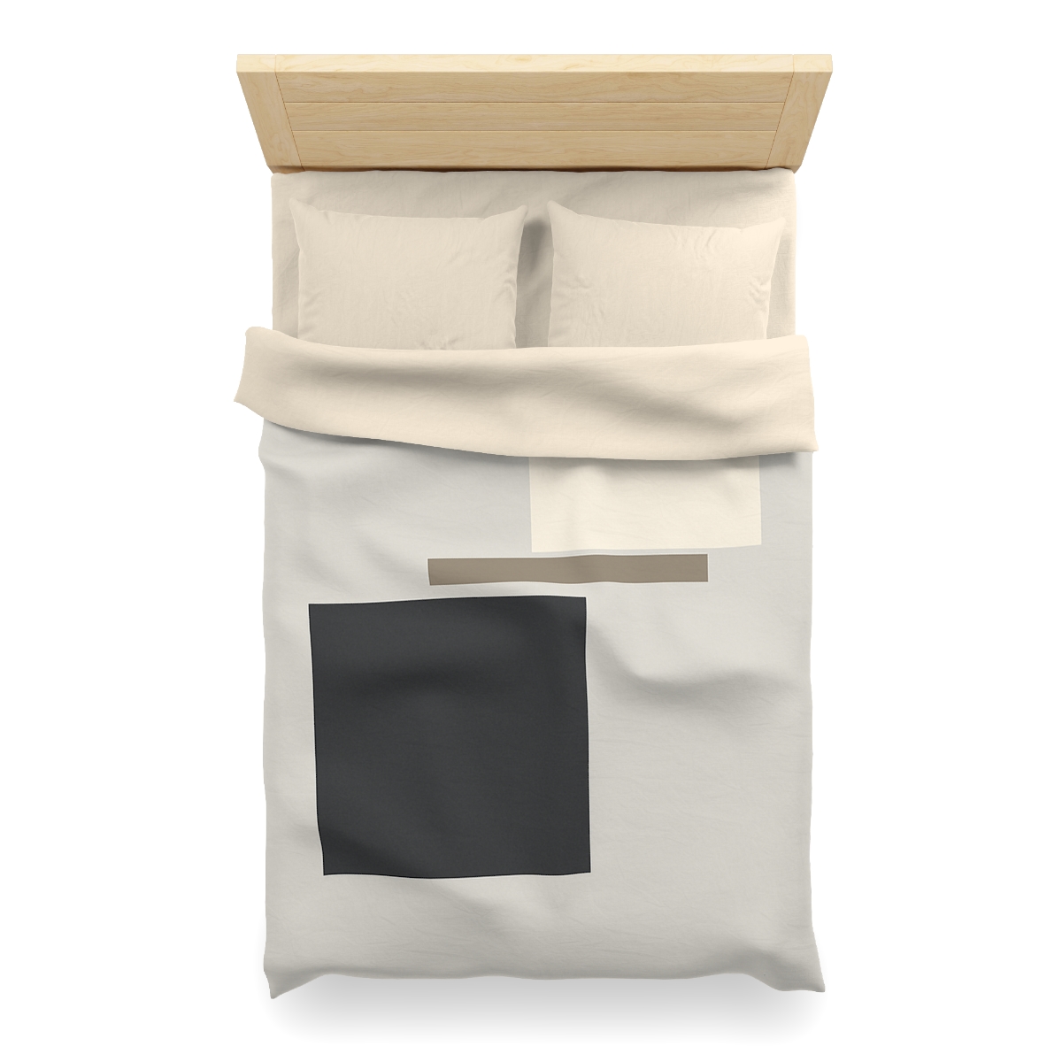 Offset Rectangle Pause soft comforter duvets