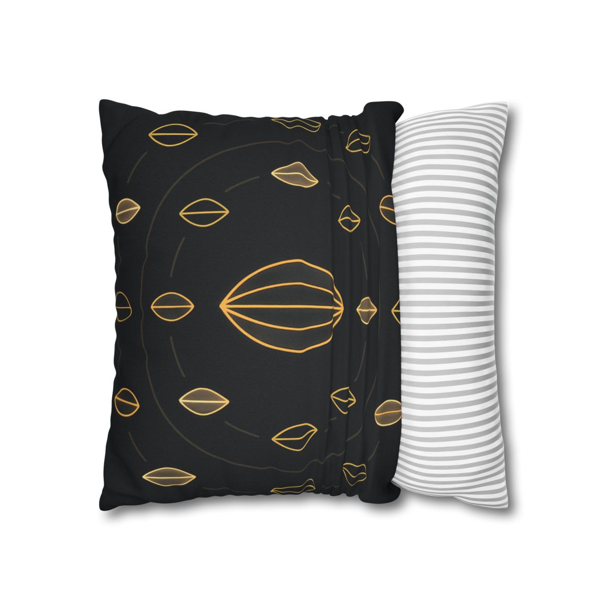 Orbiting Seed Ring Pattern comfortable bedding pillow covers
