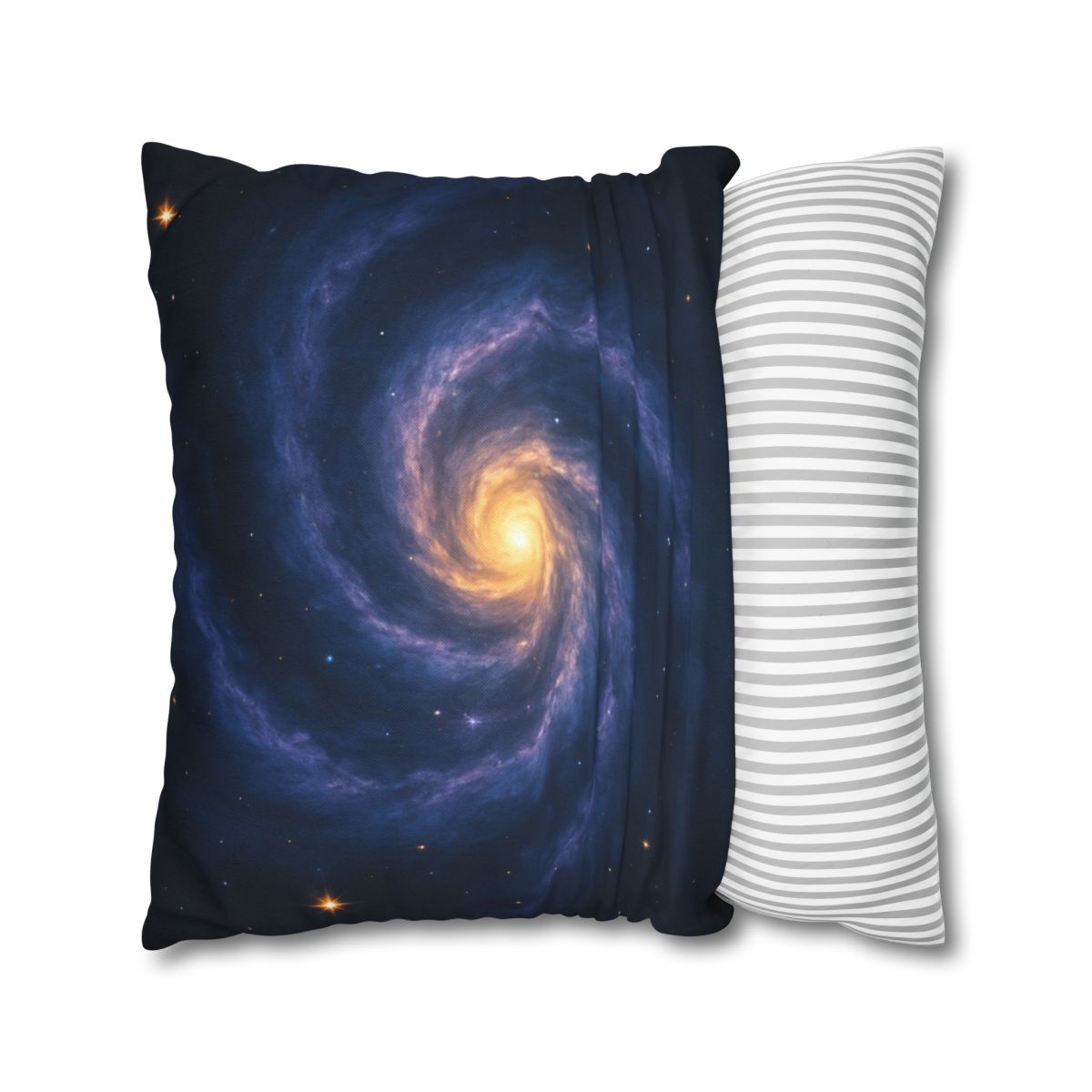 Nebula Spiral Reverie designer print pillow cases