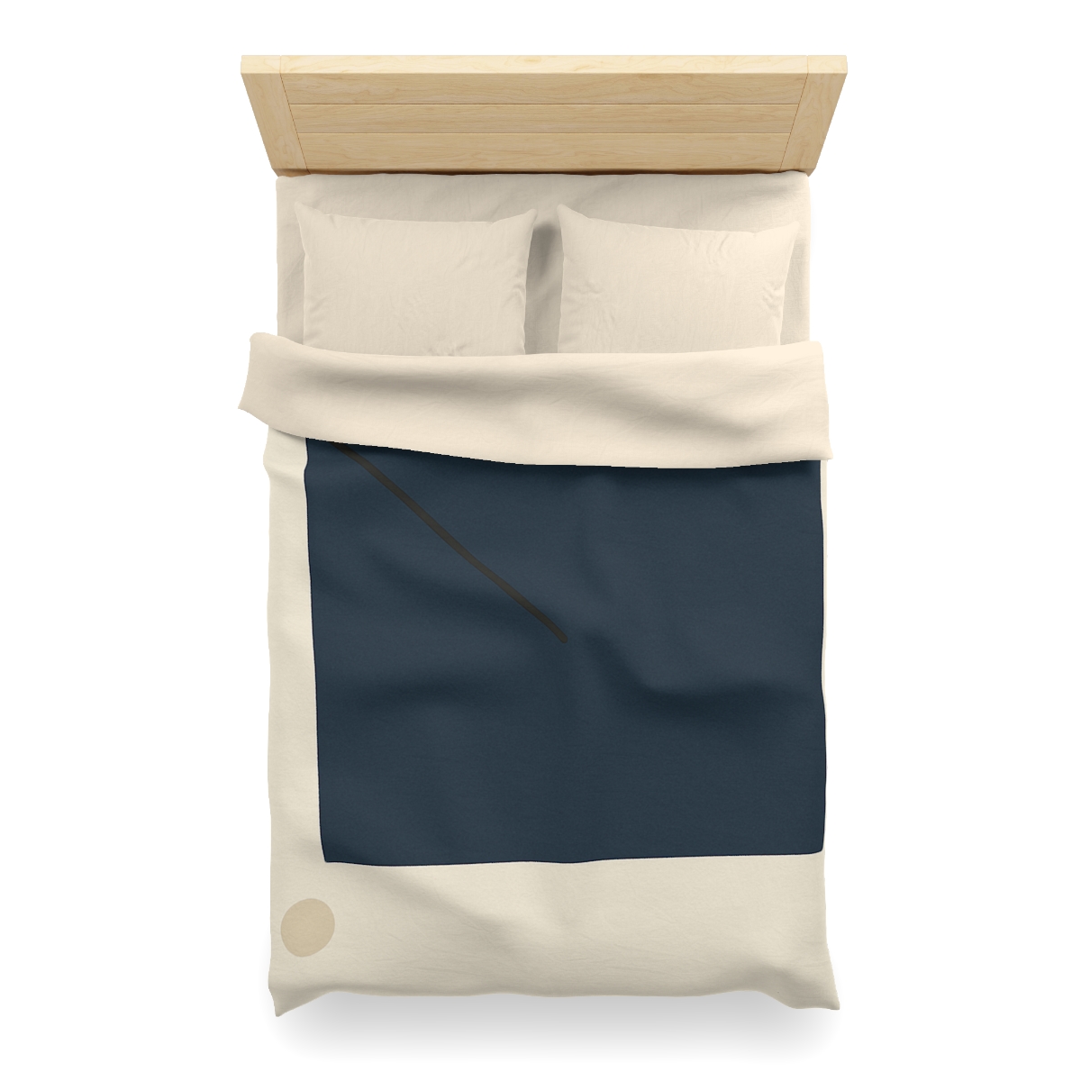 Diagonal Line And Square Balance personalized bedding duvets