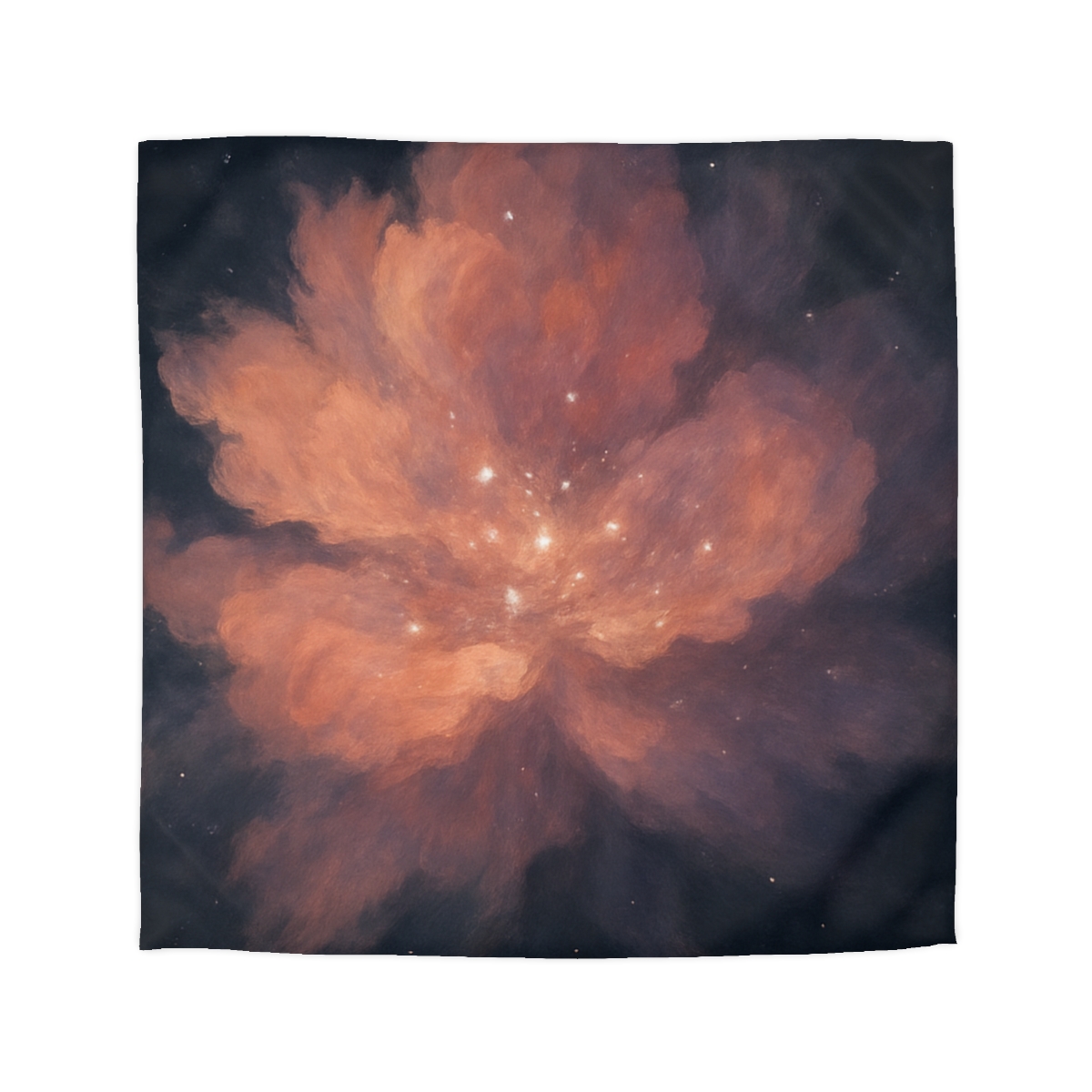 Celestial Dust Bloom personalized bedding duvets
