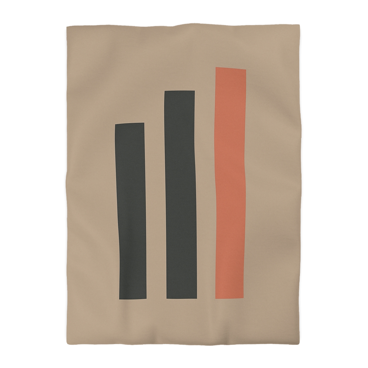 Balanced Triad Of Bars custom duvets