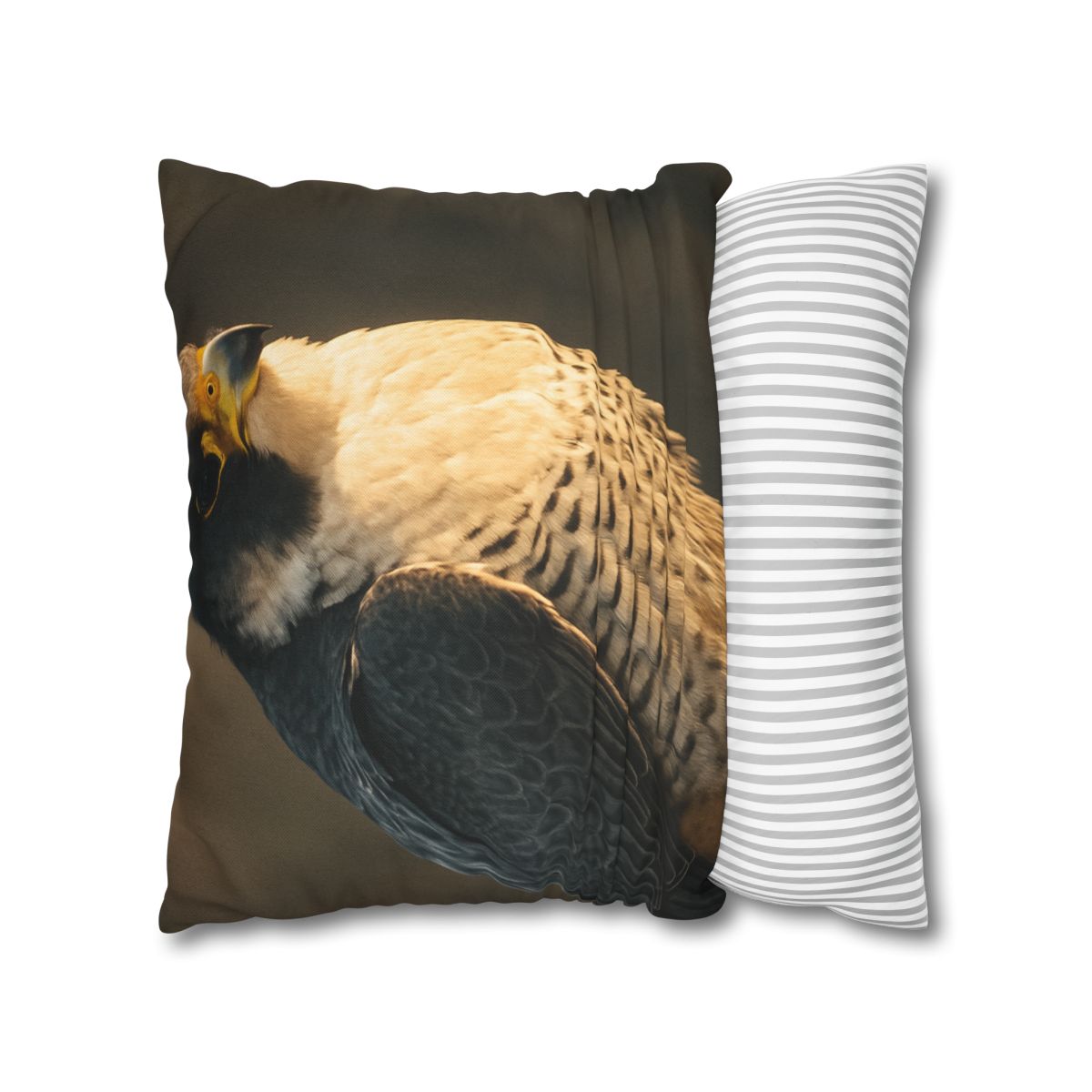 Starlit Poise Peregrine Falcon soft cotton pillow cases