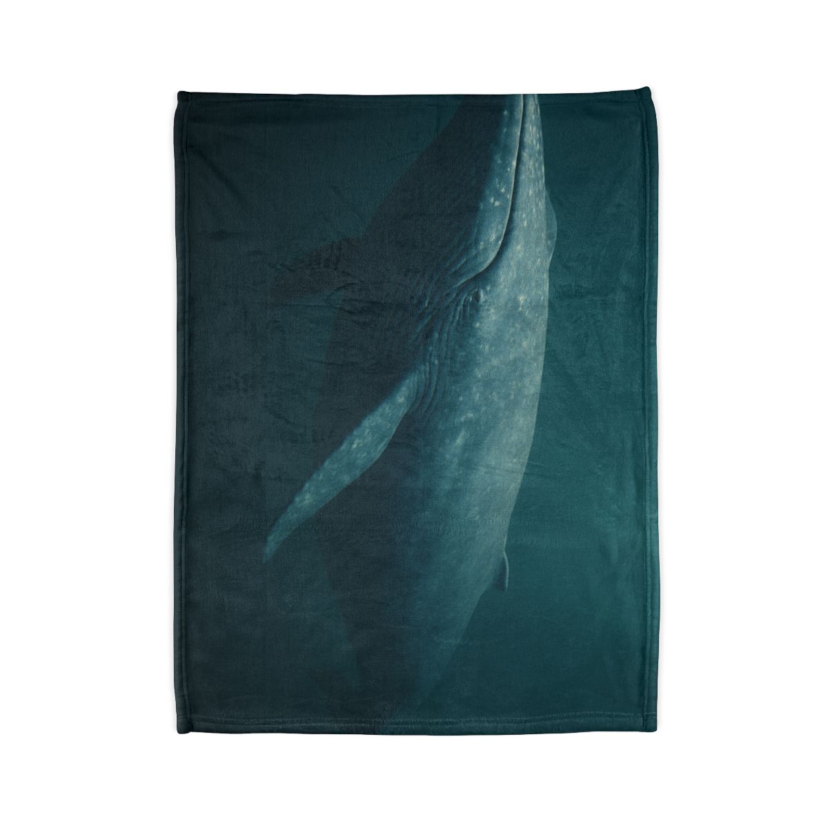 Ocean Song Blue Whale stylish throw blankets