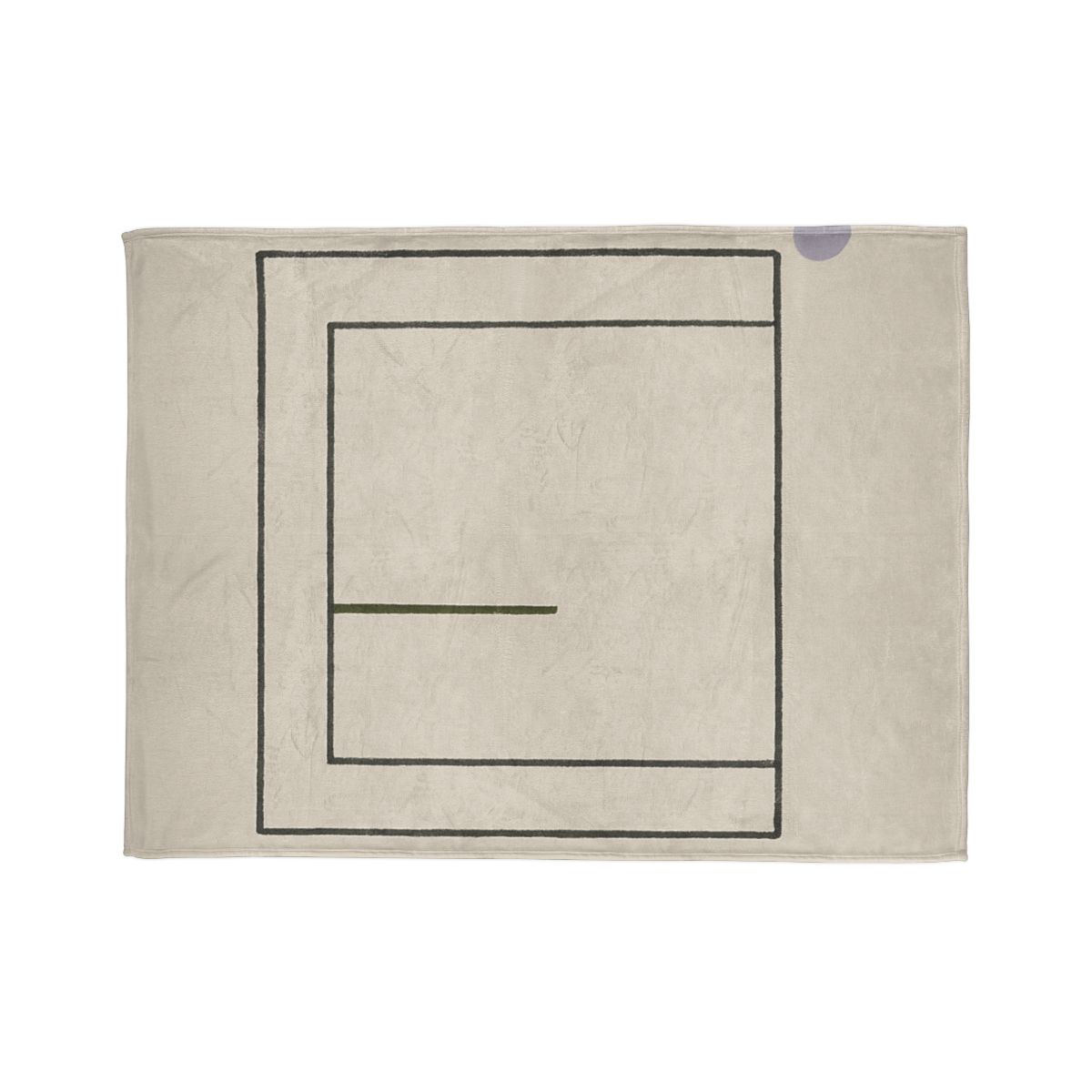 Nested Square And Crossing Short Line unique gift blankets