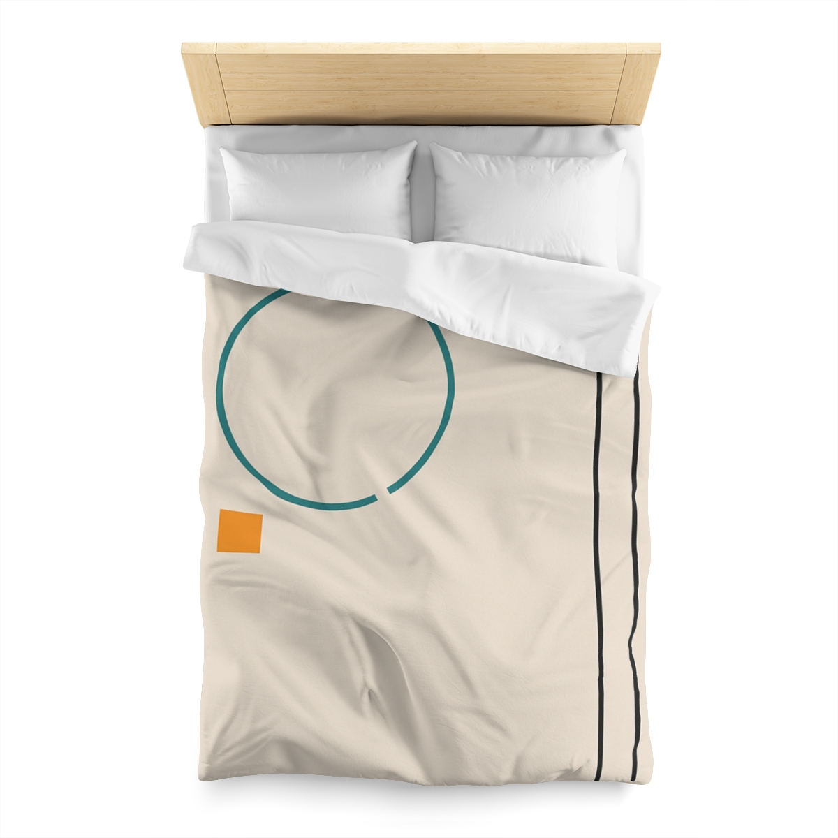 Quiet Column With Split Ring unique patterned duvets