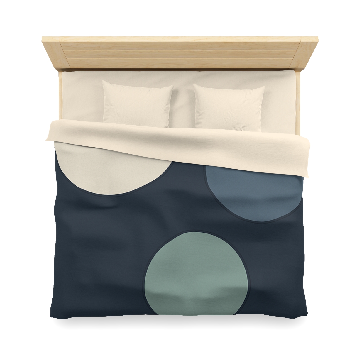 Staggered Circle Trio trendy bedroom duvets