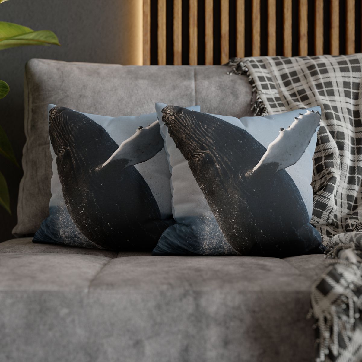 Tidal Song Humpback Whale unique gift pillow cases