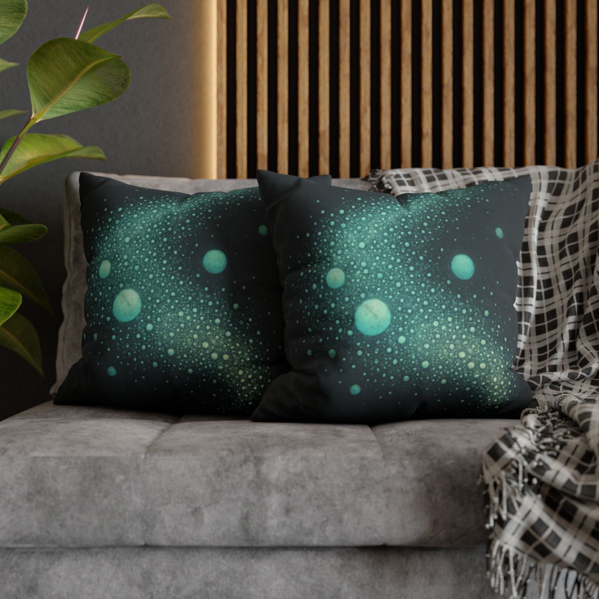Seed Cluster Nebula Bloom comfortable bedding pillow covers