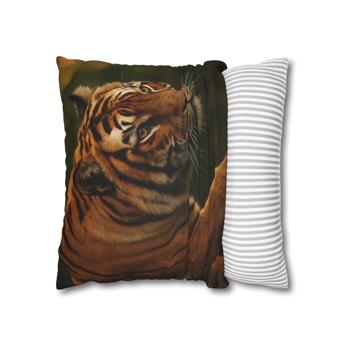 Forest Stalker Bengal Tiger custom pillow cases
