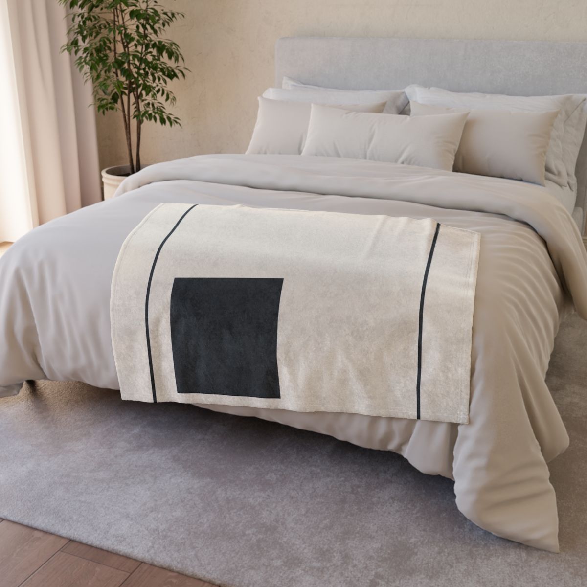Balanced Triad With Open Frame personalized cozy blankets