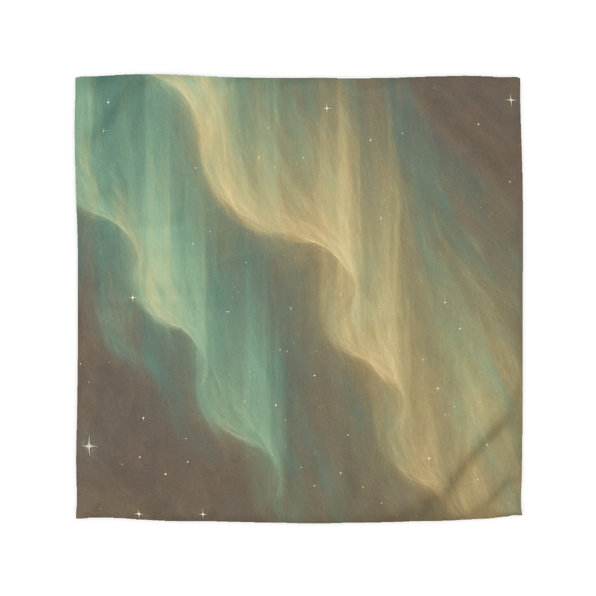 Auroral Dust Cascade unique patterned duvets