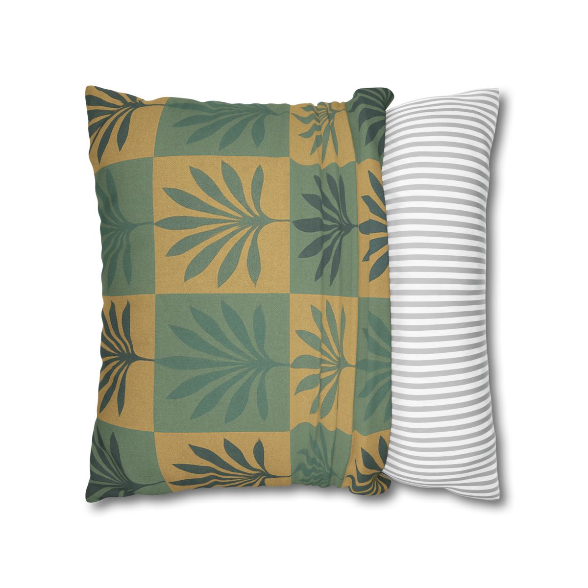 Frond Grid Harmony custom pillow cases