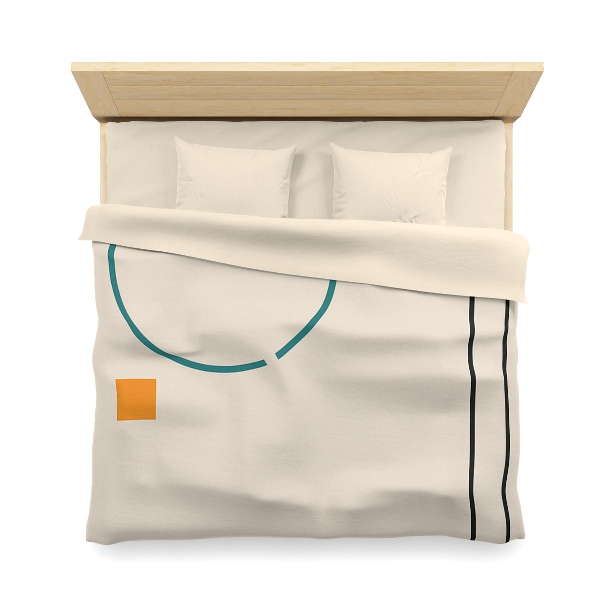 Quiet Column With Split Ring unique patterned duvets